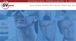 Desktop Screenshot of gvoptical.com